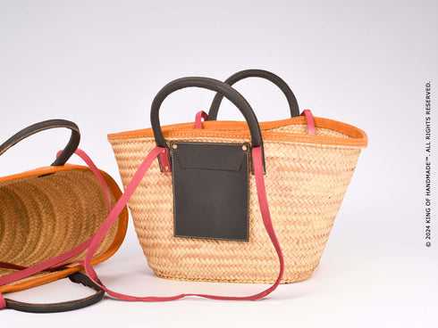 Woven Straw Tote Bag - Chic Summer and Beach Women handbag